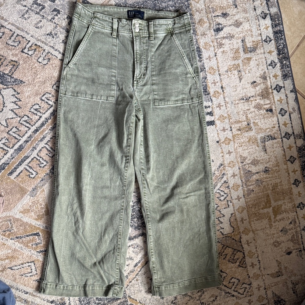GAP Women’s Olive Green Denim